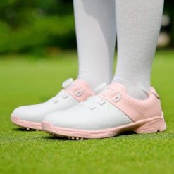 PGM XX298 nhà sản xuất giày golf chất lượng cao tùy chỉnh chống trượt nữ không thấm nước giày golf nữ màu hồng